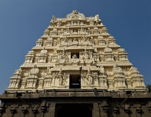 famous temple of Kanchipuram India