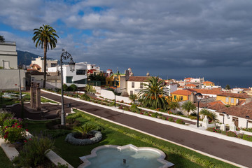Obraz premium Jardín Victoria garden in La Orotava, Tenerife, Canary islands, Spain
