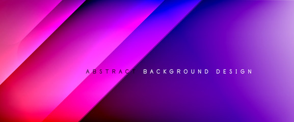 Trendy simple fluid color gradient abstract background with dynamic straight shadow line effect. Vector Illustration For Wallpaper, Banner, Background, Card, Book Illustration, landing page