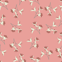 Beautiful seamless floral pattern background.