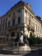 Fototapeta na wymiar BNR Palace, Bucharest, Romania