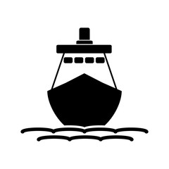 ship icon vector template