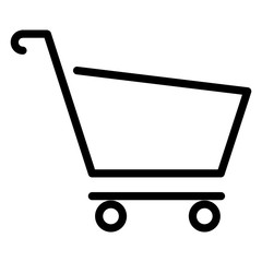shopping cart icon vector template