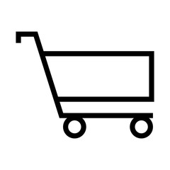 shopping cart icon vector template