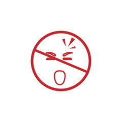 Design template icons in forbidden temper suitable on Ramadan © hendi