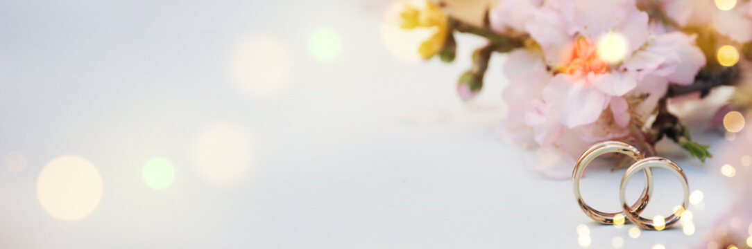 Spring background with blossom