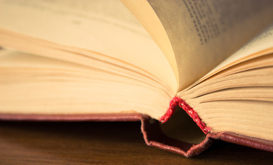 an open book