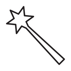 Magic stick icon