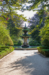 Fountain at Botanical Garden, Coimbra, Portugal