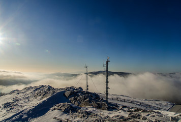 Bieszczady połonina Wetlińska zimą  © wedrownik52