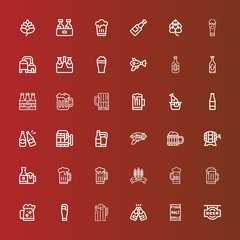 Editable 36 hop icons for web and mobile
