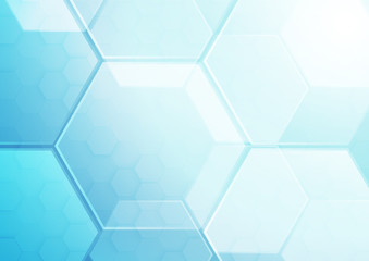 Obraz premium pattern hexagon background abstract
