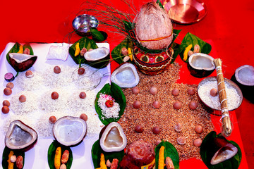 Indian Traditional Wedding, Marwadi Gujrati wedding puja Pooja