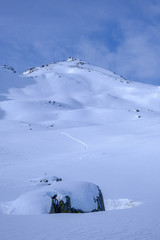 Piz de Mucia, San Bernardino, scialpinismo nelle alpi svizzere