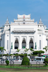 City Hall from Mahabandoola Garden