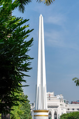 Obraz premium Independence Monument Mahabandoola Garden
