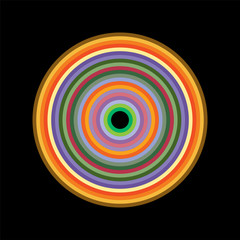 sound waves,circle effect vector