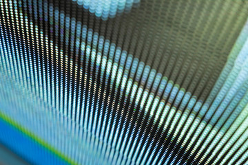 CloseUp LED blurred screen. LED soft focus background. abstract background ideal for design.