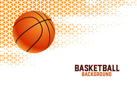 basketball championship tournament background with triangle patterns