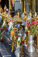 Shwedagon Paya offerings