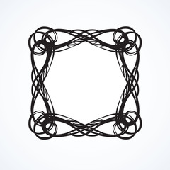 Vignette. Vector drawing