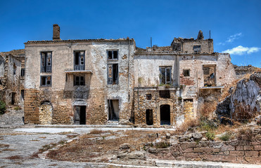 Ruins of Poggioreale, Sicily