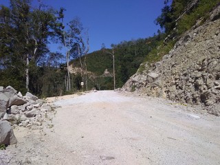 road in the mountains