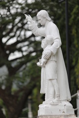 statue of saint Louise 