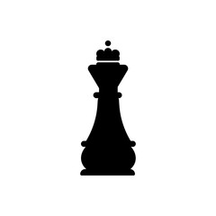 Fototapeta premium Chess king outline icon isolated. Symbol, logo illustration for mobile concept and web design.