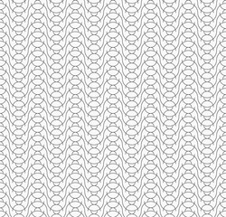 Seamless curve line pattern. Repeat wave texture background design. 