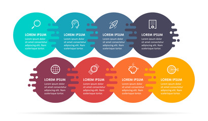 Vector infographic template