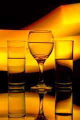 glass of white wine
