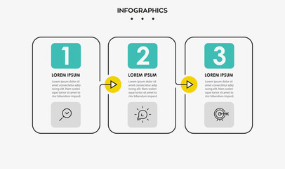 Obraz premium Vector infographic template