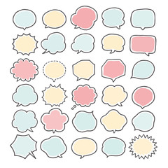 手書きふきだし