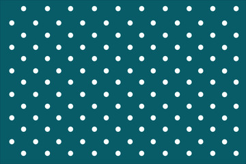 Green Pastel polka dots background.
