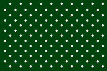 Green Pastel polka dots background.