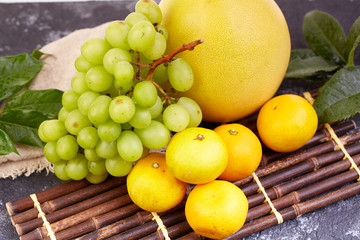 A pile of fresh fruit