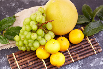A pile of fresh fruit