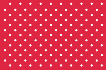 Pink Pastel polka dots background.