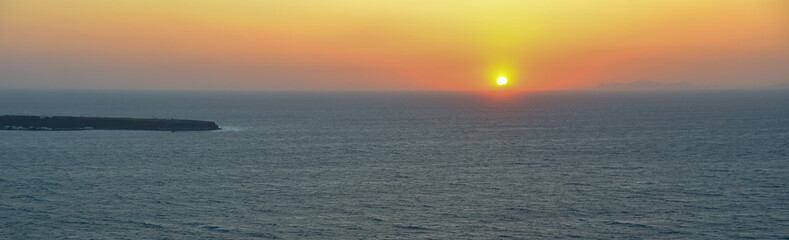 Sunset in Santorini