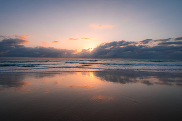 Sunrise at Surfers Paradise, Gold Coast, Australia