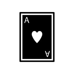 poker cards icon design, flat style icon collection