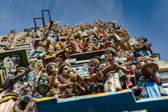 Temple of Sri Kailawasanathan Swami Devasthanam Kovil in Colombo, Sri Lanka