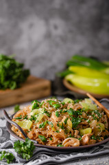 Delicious homemade Pad Thai