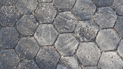 hexagon cobblestone