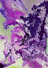 white purple Bright artistic splashes. Abstract rough painting color texture. Modern futuristic pattern. Multicolor dynamic background. Fractal artwork for creative graphic design