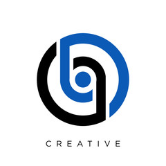 bq logo design vector icon