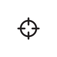 Target Icon. Icon marketing target graphic design single icon vector illustration