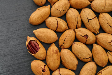 pecan nut close-up
