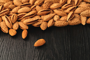 almond nut close-up